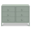 Commode 6 Tiroirs Birdie - Sauge-DaVinci-DVI-M25126LS-CLÉMENT