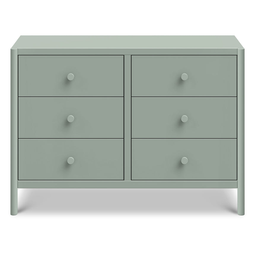 Commode 6 Tiroirs Birdie - Sauge-DaVinci-DVI-M25126LS-CLÉMENT