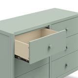 Commode 6 Tiroirs Birdie - Sauge-DaVinci-DVI-M25126LS-CLÉMENT