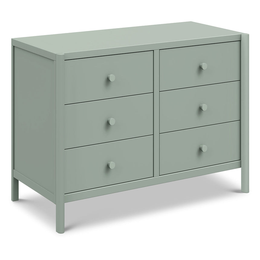 Commode 6 Tiroirs Birdie - Sauge-DaVinci-DVI-M25126LS-CLÉMENT