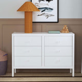 Commode 6 Tiroirs Birdie - Blanc-DaVinci-DVI-M25126W-CLÉMENT