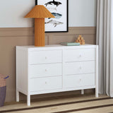 Commode 6 Tiroirs Birdie - Blanc-DaVinci-DVI-M25126W-CLÉMENT