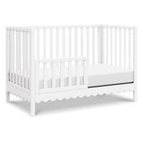 Couchette Convertible 4-en-1 Sammy Scallop - Blanc-DaVinci-DVI-M27801W-CLÉMENT