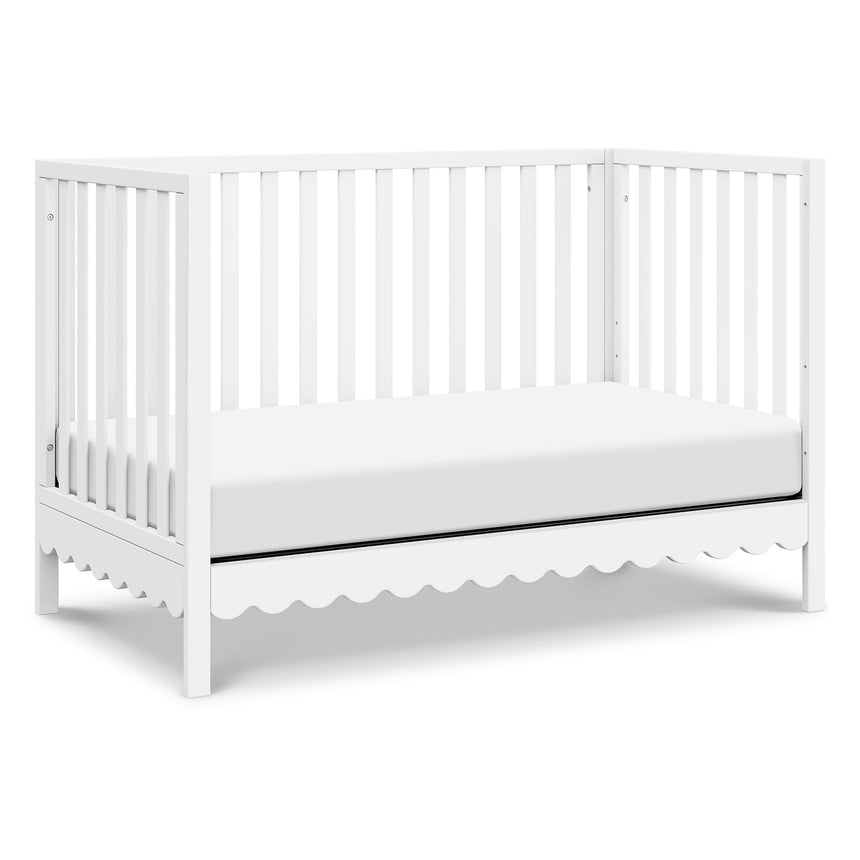 Couchette Convertible 4-en-1 Sammy Scallop - Blanc-DaVinci-DVI-M27801W-CLÉMENT