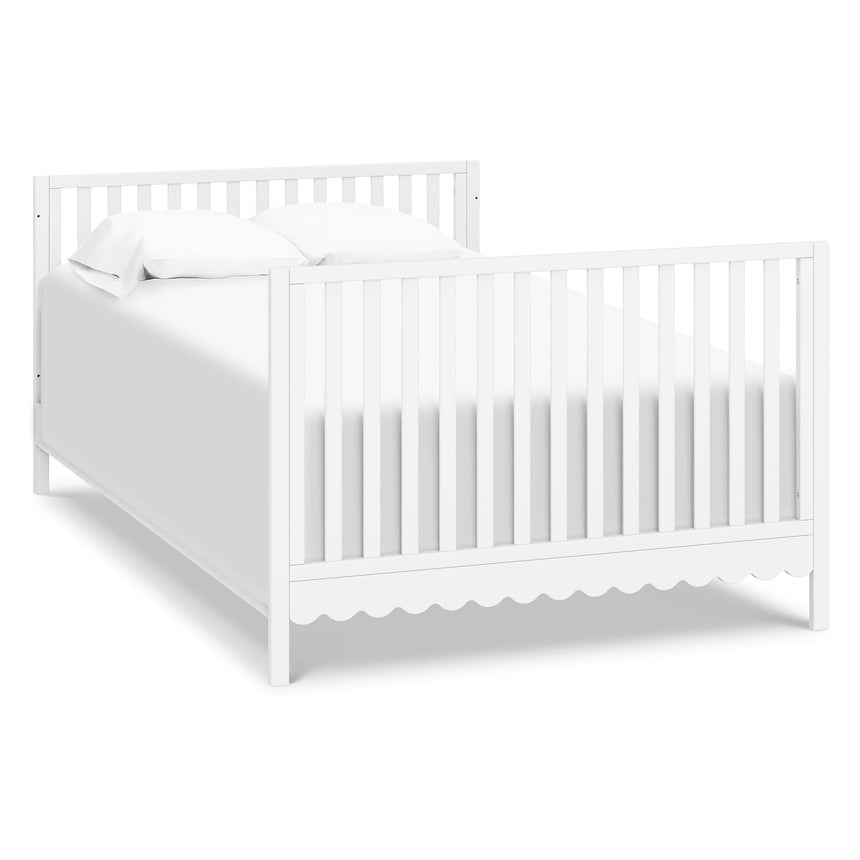 Couchette Convertible 4-en-1 Sammy Scallop - Blanc-DaVinci-DVI-M27801W-CLÉMENT