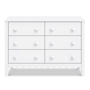 Commode 6 Tiroirs Sammy Scallop - Blanc-DaVinci-DVI-M27826W-CLÉMENT