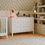 Commode 6 Tiroirs Sammy Scallop - Blanc-DaVinci-DVI-M27826W-CLÉMENT