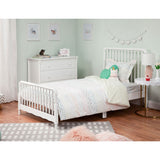 Lit Simple Jenny Lind - Blanc-DaVinci-DVI-M3189W-CLÉMENT
