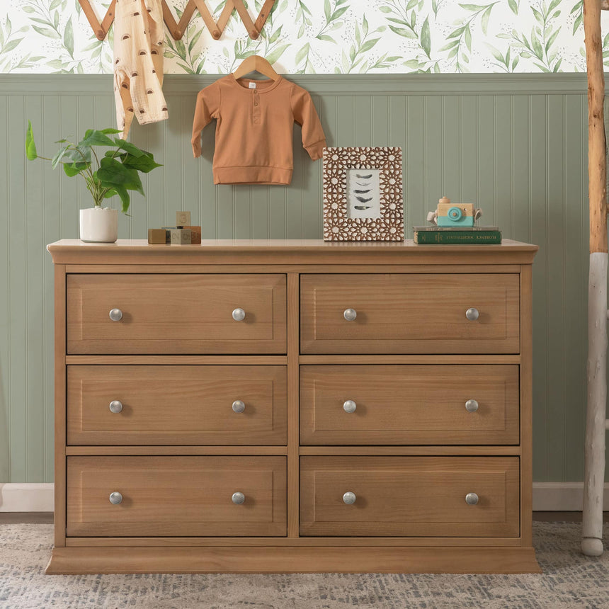 Commode Double 6 Tiroirs Signature Davinci - Noisette-DaVinci-DVI-M4426HN-CLÉMENT