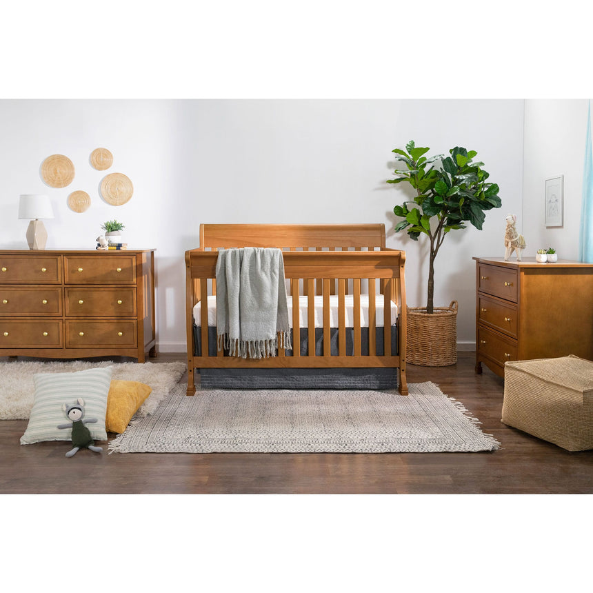 Couchette Convertible 4-en-1 Kalani - Châtaigne-DaVinci-DVI-M5501CT-CLÉMENT