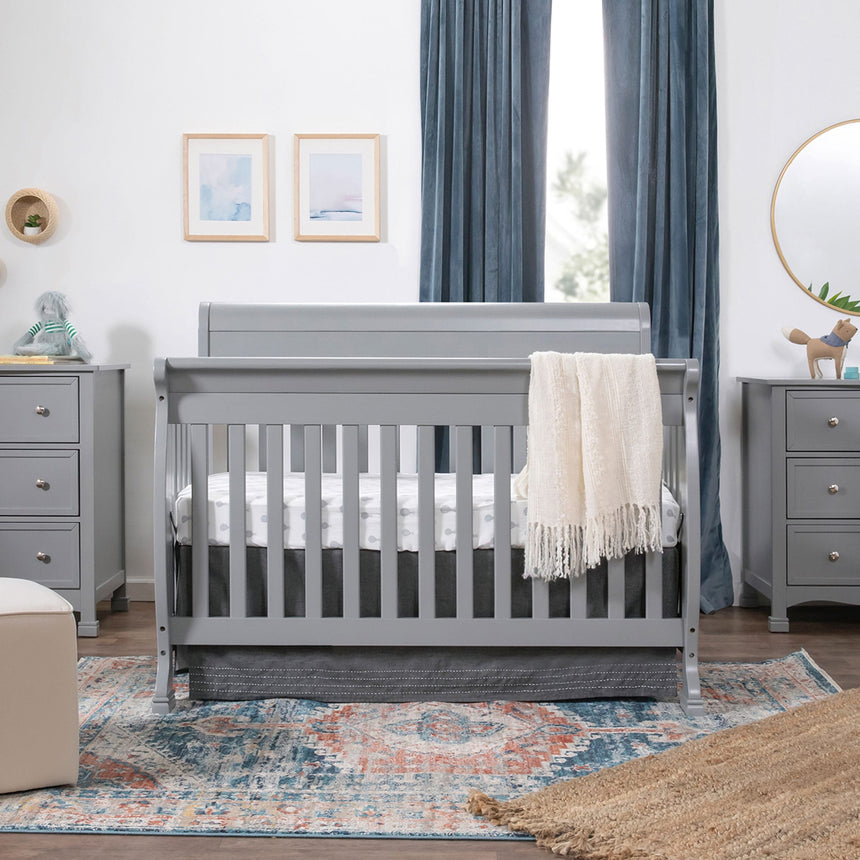Couchette Convertible 4-en-1 Kalani - Gris-DaVinci-DVI-M5501G-CLÉMENT