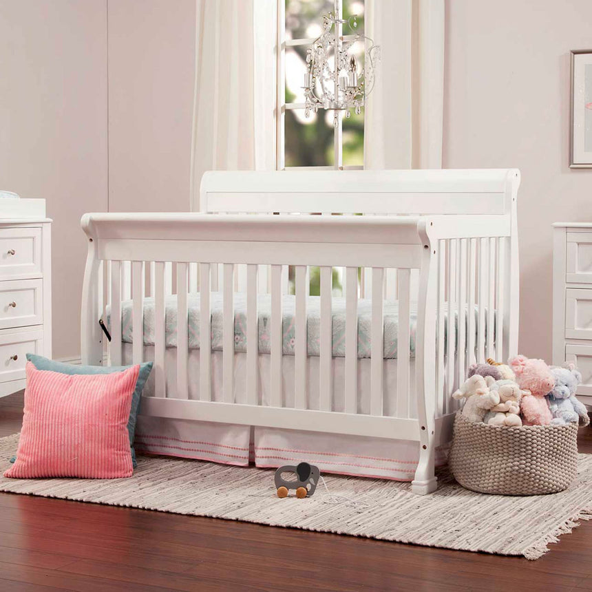 Couchette Convertible 4-en-1 Kalani - Blanc-DaVinci-DVI-M5501W-CLÉMENT
