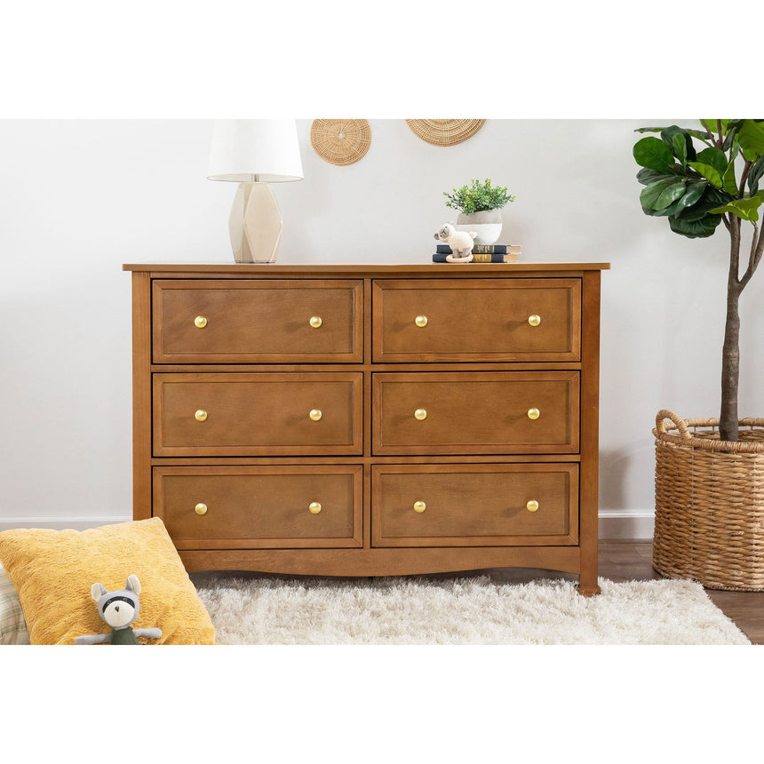 Commode 6 Tiroirs Kalani - Châtain-DaVinci-DVI-M5529CT-CLÉMENT