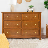 Commode 6 Tiroirs Kalani - Châtain-DaVinci-DVI-M5529CT-CLÉMENT