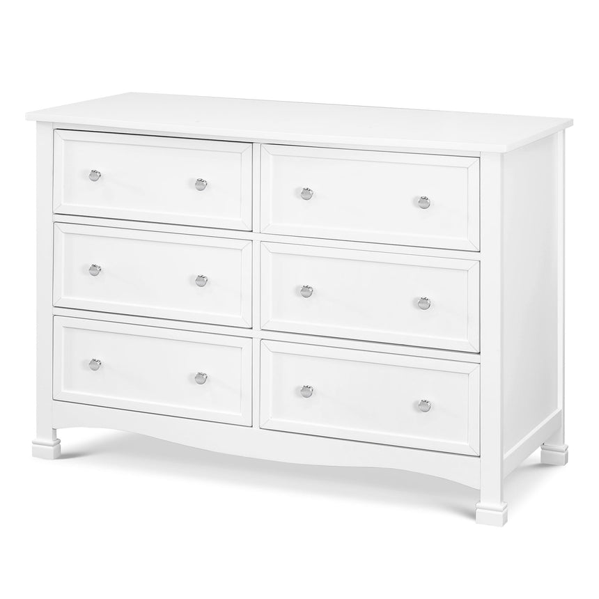 Commode 6 Tiroirs Kalani - Blanc-DaVinci-DVI-M5529W-CLÉMENT