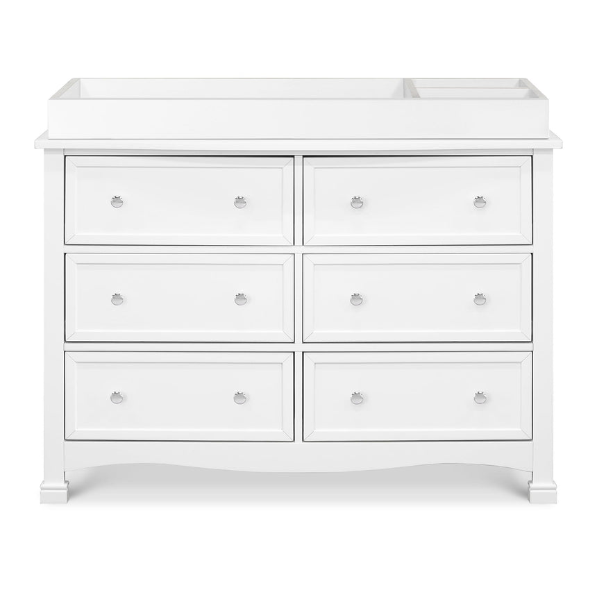 Commode 6 Tiroirs Kalani - Blanc-DaVinci-DVI-M5529W-CLÉMENT