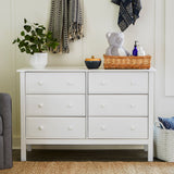 Commode 6 Tiroirs Jayden - Blanc-DaVinci-DVI-M5966W-CLÉMENT