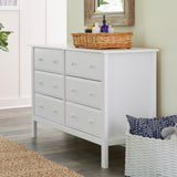 Commode 6 Tiroirs Jayden - Blanc-DaVinci-DVI-M5966W-CLÉMENT