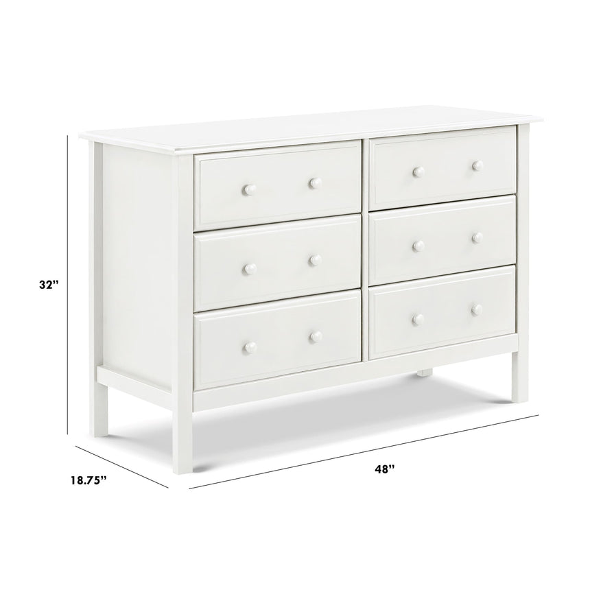 Commode 6 Tiroirs Jayden - Blanc-DaVinci-DVI-M5966W-CLÉMENT
