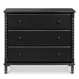 Commode 3 Tiroirs Jenny Lind Spindle - Ébène-DaVinci-DVI-M7323E-CLÉMENT