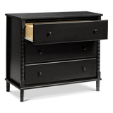 Commode 3 Tiroirs Jenny Lind Spindle - Ébène-DaVinci-DVI-M7323E-CLÉMENT