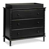 Commode 3 Tiroirs Jenny Lind Spindle - Ébène-DaVinci-DVI-M7323E-CLÉMENT