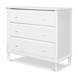 Commode 3 Tiroirs Jenny Lind Spindle - Blanc-DaVinci-DVI-M7323W-CLÉMENT
