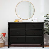 Commode 6 Tiroirs Jenny Lind Spindle - Ébène-DaVinci-DVI-M7326E-CLÉMENT