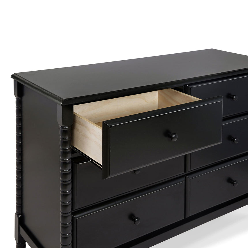 Commode 6 Tiroirs Jenny Lind Spindle - Ébène-DaVinci-DVI-M7326E-CLÉMENT