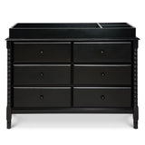 Commode 6 Tiroirs Jenny Lind Spindle - Ébène-DaVinci-DVI-M7326E-CLÉMENT