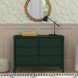 Commode 6 Tiroirs Jenny Lind Spindle - Vert-DaVinci-DVI-M7326FRGR-CLÉMENT