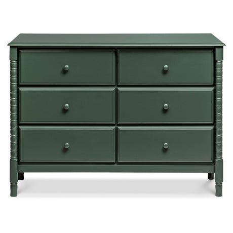 Commode 6 Tiroirs Jenny Lind Spindle - Vert-DaVinci-DVI-M7326FRGR-CLÉMENT