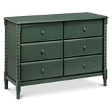 Commode 6 Tiroirs Jenny Lind Spindle - Vert-DaVinci-DVI-M7326FRGR-CLÉMENT