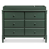 Commode 6 Tiroirs Jenny Lind Spindle - Vert-DaVinci-DVI-M7326FRGR-CLÉMENT