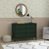 Commode 6 Tiroirs Jenny Lind Spindle - Vert-DaVinci-DVI-M7326FRGR-CLÉMENT