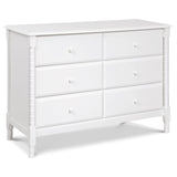 Commode 6 Tiroirs Jenny Lind Spindle - Blanc-DaVinci-DVI-M7326W-CLÉMENT