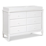 Commode 6 Tiroirs Jenny Lind Spindle - Blanc-DaVinci-DVI-M7326W-CLÉMENT