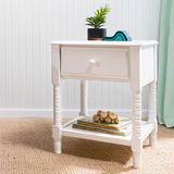 Table de Nuit Jenny Lind Spindle - Blanc-DaVinci-DVI-M7360W-CLÉMENT