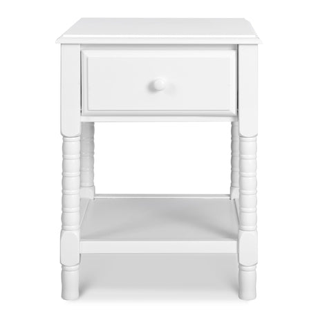 Table de Nuit Jenny Lind Spindle - Blanc-DaVinci-DVI-M7360W-CLÉMENT