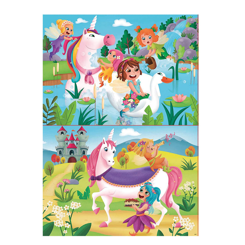 Casse-tête 20 Morceaux (2) - Licorne / Fée-Educa-EDC-32118064-CLÉMENT