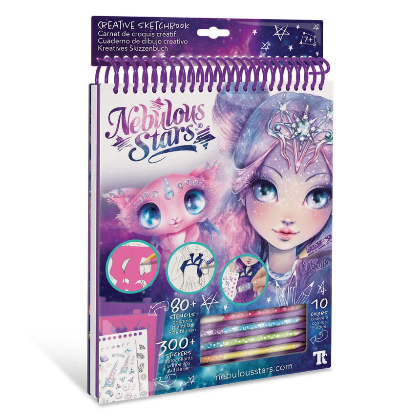 Carnet à Croquis Créatif - Nebulia-Nebulous Stars-EGL-TT11101-CLÉMENT