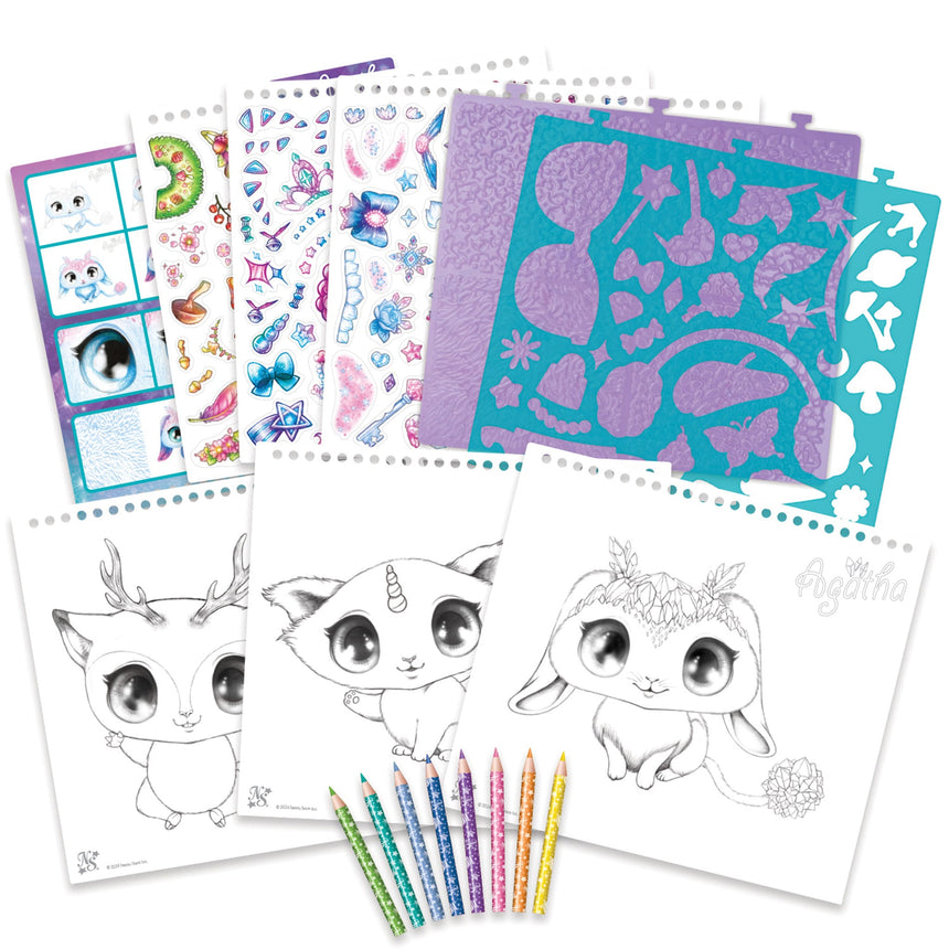 Carnet de Croquis - Folie Animoulous-Nebulous Stars-EGL-TT11141-CLÉMENT