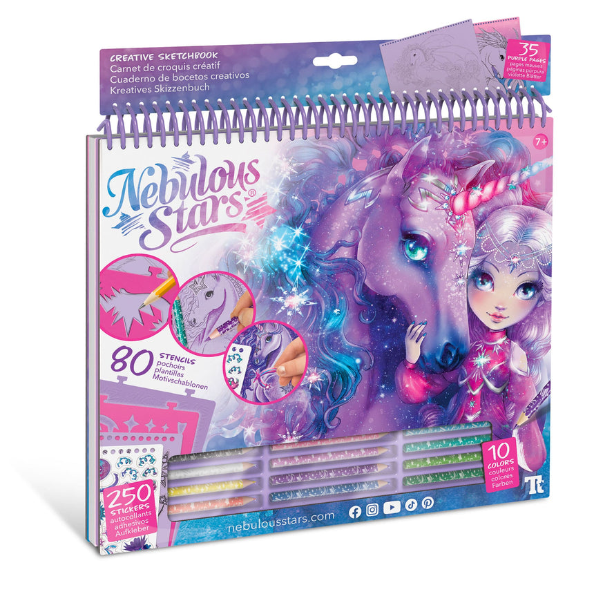 Carnet de Croquis Créatif- Firiaz& Daliaz-Nebulous Stars-EGL-TT11371-CLÉMENT