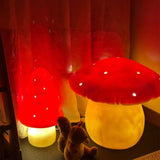 Lampe Petit Champignon - Rouge-Egmont-EGM-6-360208RED-CLÉMENT
