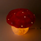 Lampe Champignon - Rouge-Egmont-EGM-6-360881RED-CLÉMENT