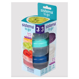Ensemble 3 Mini Contenants 130ml-Sistema-EMA-21467NWT-CLÉMENT