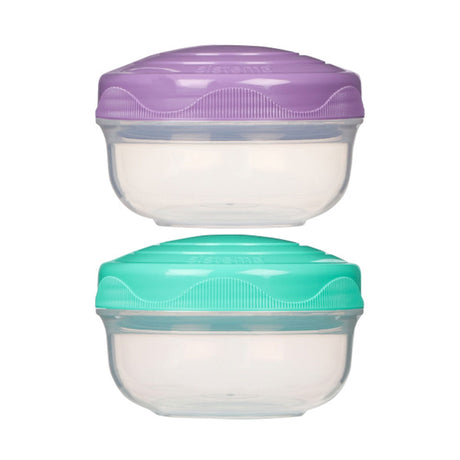 Ensemble de 2 Contenants Portionpod™ TO GO™ 210ml-Sistema-EMA-2148753C-CLÉMENT
