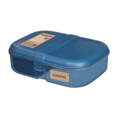 Contenant Lunch Bento 1.1L Bleu-Sistema-EMA-2167502ZS-B-CLÉMENT