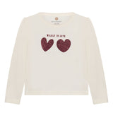 T-shirt Wildly In Love 3-8ans-En Fant-Ivoire-3-ENF-220642-1730-CLÉMENT