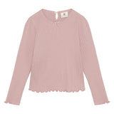 T-shirt Pointelle 3-8ans-En Fant-Rose-3-ENF-220644-5508-CLÉMENT